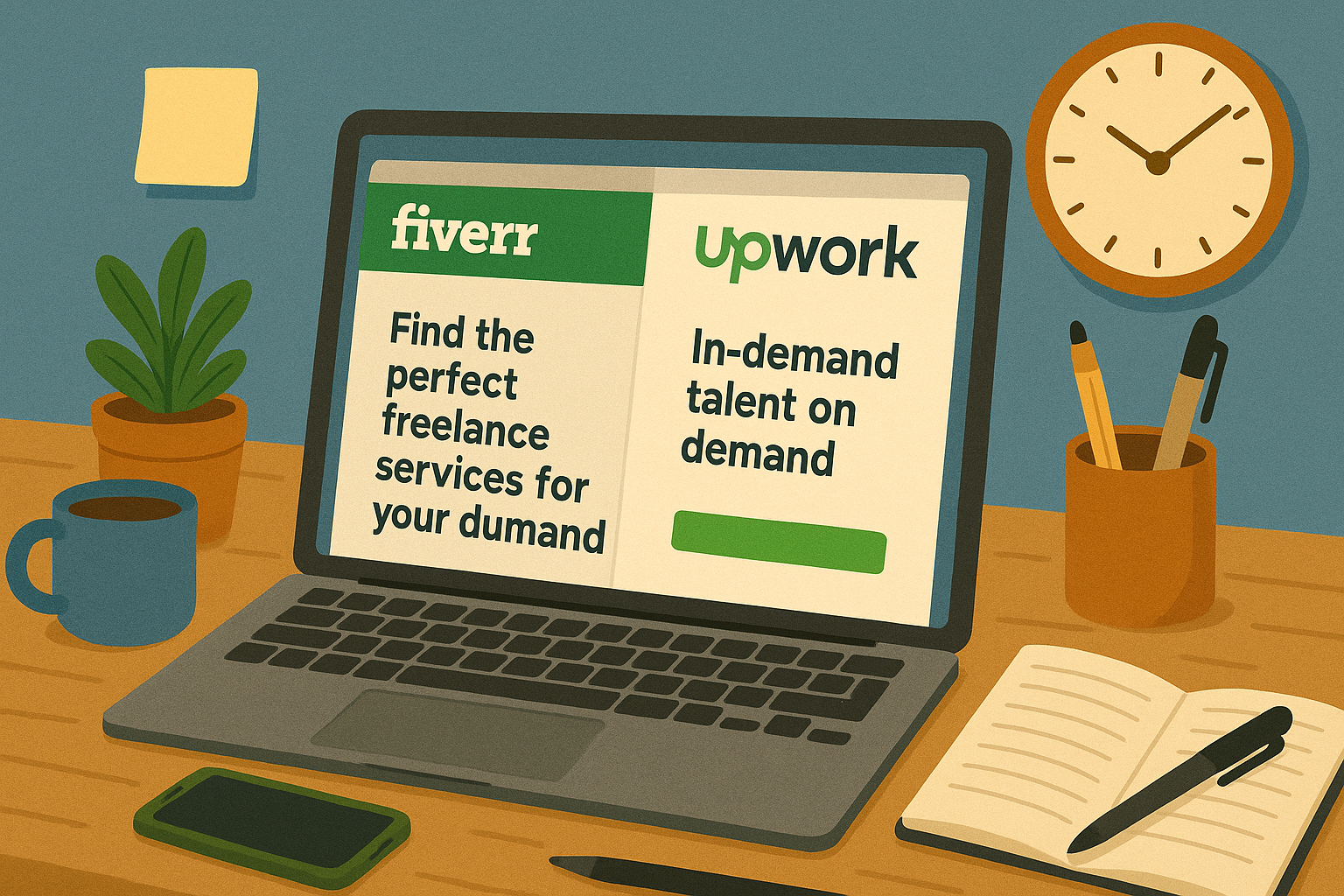 How to Start a Freelance Gig on Fiverr or Upwork – Step-by-Step