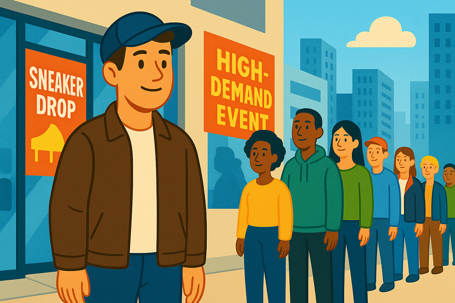 The Professional Line Stander Side Hustle: Turning Waiting into Winning