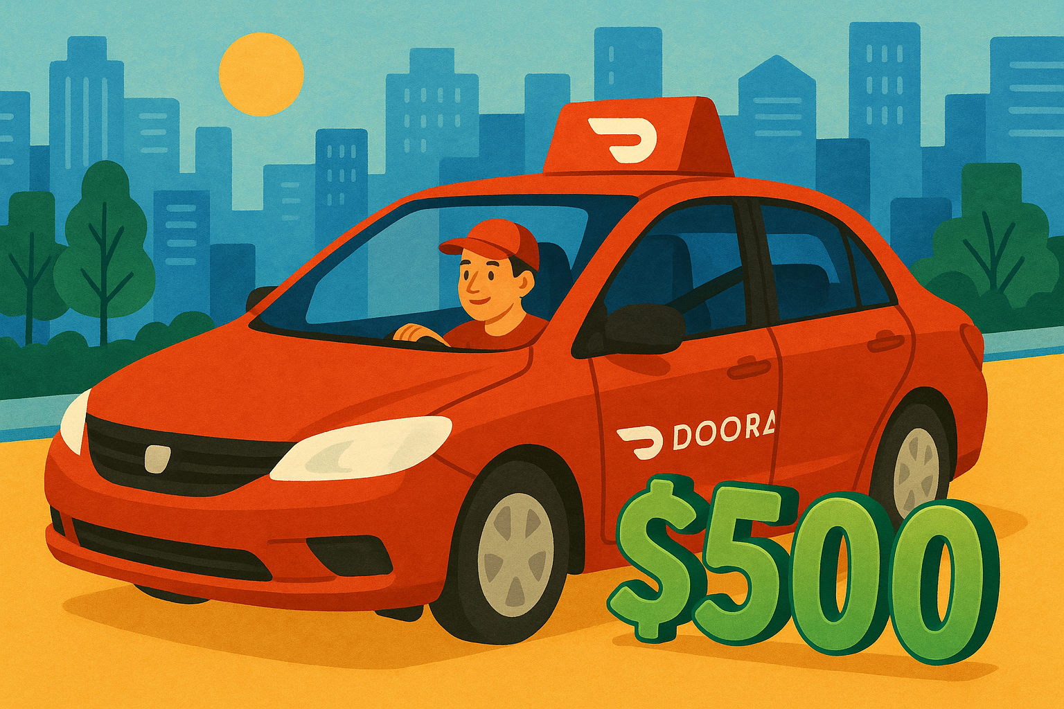 How to Make $500/Week with Side Hustles Like DoorDash